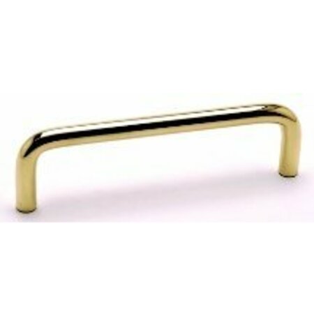 BERENSON 4 in. Ctr Wire Pull Zurich Polished Brass 6150-203